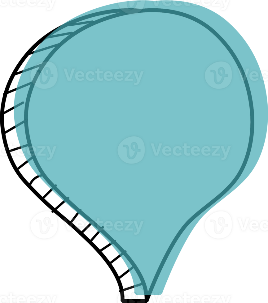 3d green color speech bubble balloon icon sticker memo keyword planner text box banner, flat png transparent element design