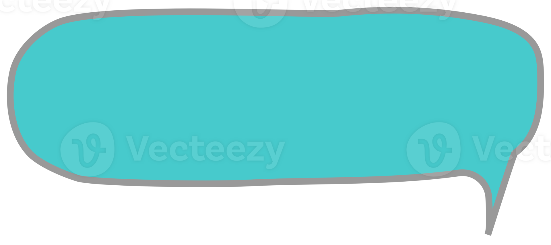 Colorful pastel green color speech bubble balloon, icon sticker memo keyword planner text box banner, flat png transparent element design