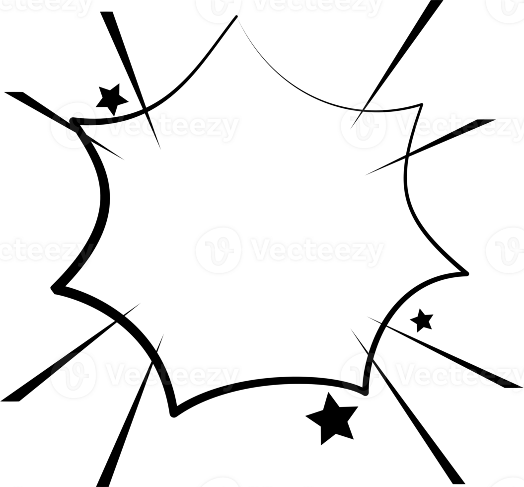 Black and white speech bubble balloon, icon sticker memo keyword planner text box banner, flat png transparent element design