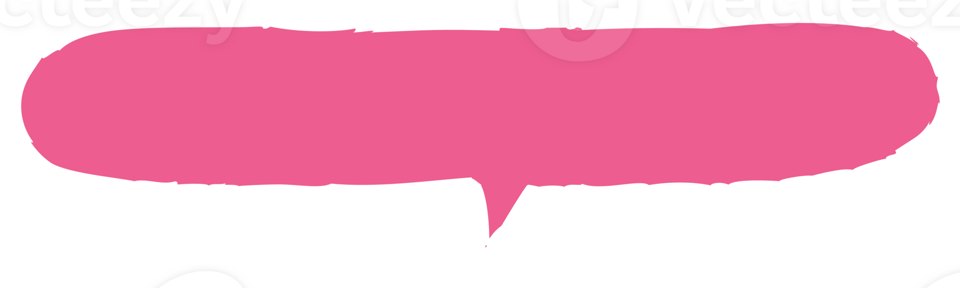 Colorful pastel pink color speech bubble balloon, icon sticker memo keyword planner text box banner, flat png transparent element design