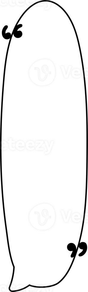 Preto e branco discurso bolha balão com cotação marcas, ícone adesivo memorando palavra chave planejador texto caixa bandeira, plano png transparente elemento Projeto