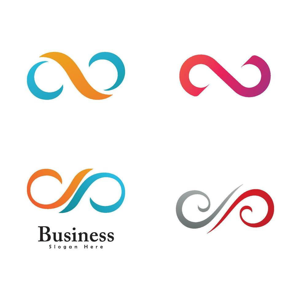 Infinity Logo vector template design