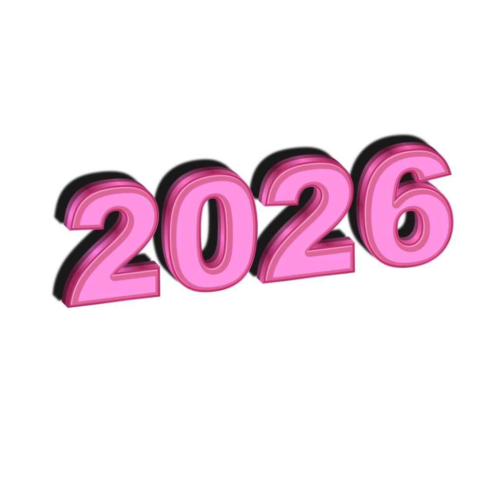 Happy new year 2026 36312126 PNG