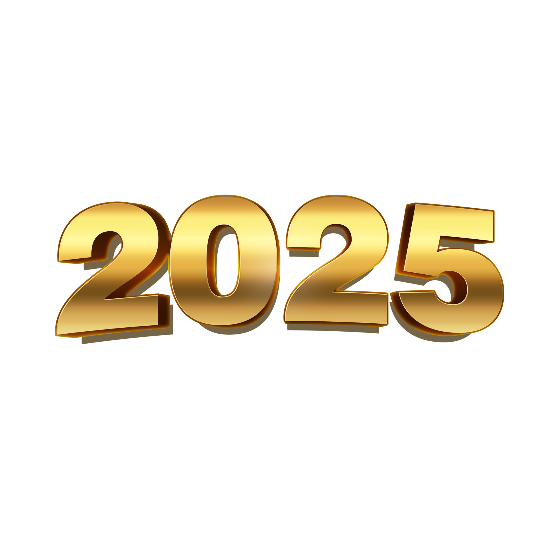 Happy new year 2025 36312128 PNG