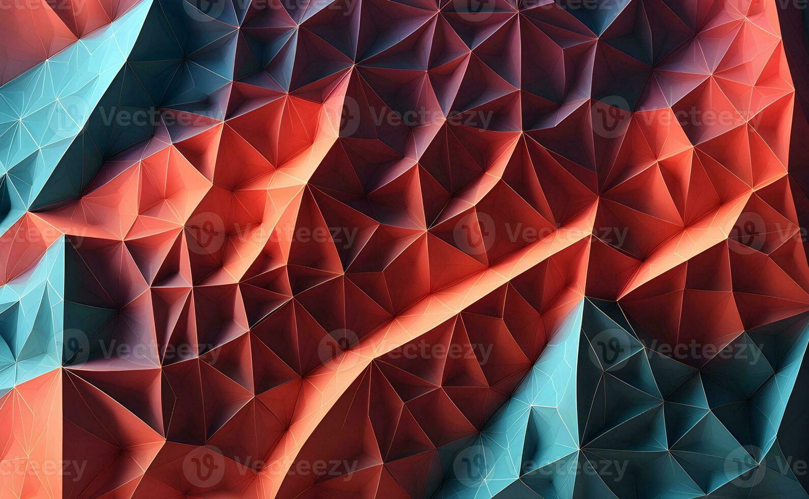 AI generated abstract background with line and node for desktop wallpaper photo