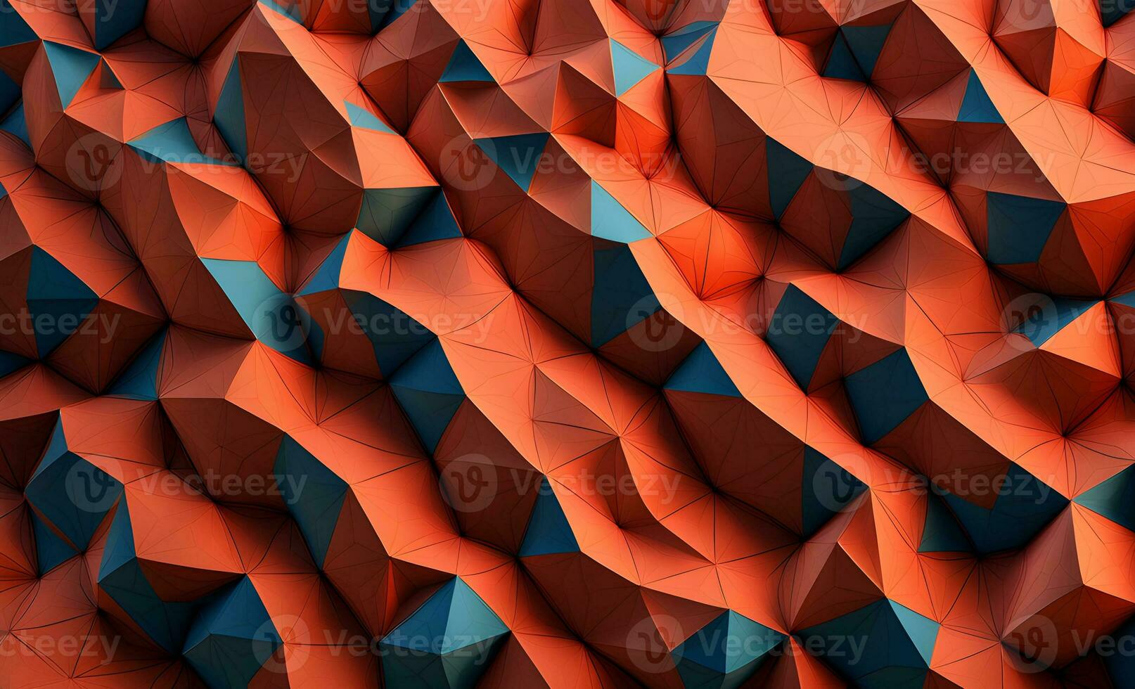 AI generated abstract 3d rendering background for desktop wallpaper photo