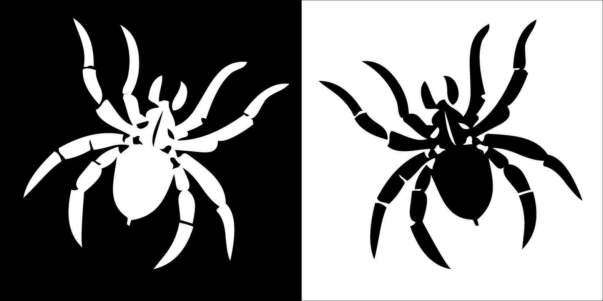 ilustración vector gráficos de araña icono