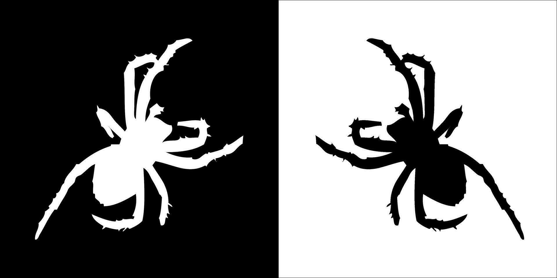 Illustration vector graphics of spider icon