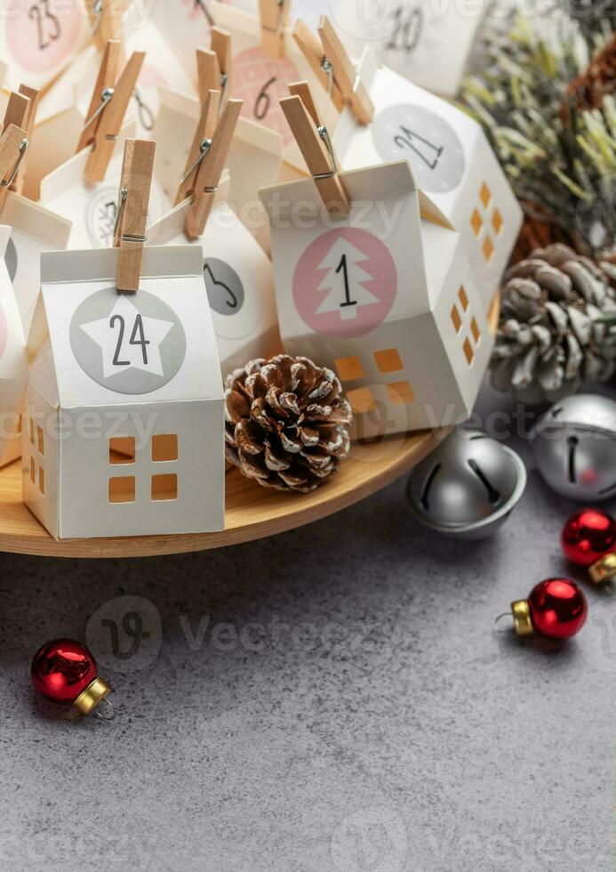 Advent calendar, Christmas gifts photo