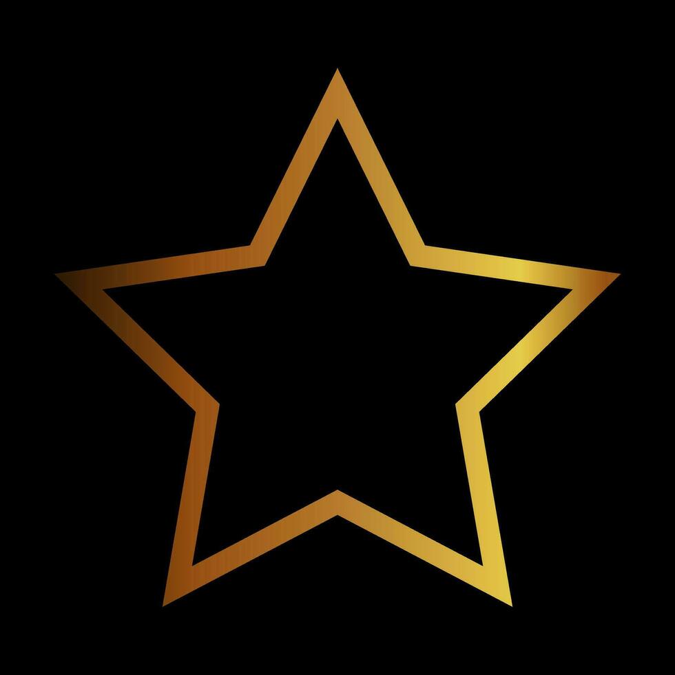 luxury gold frame vector