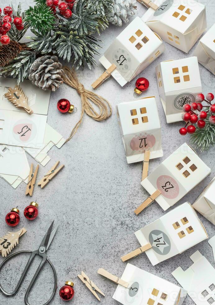 Advent calendar, Christmas gifts photo