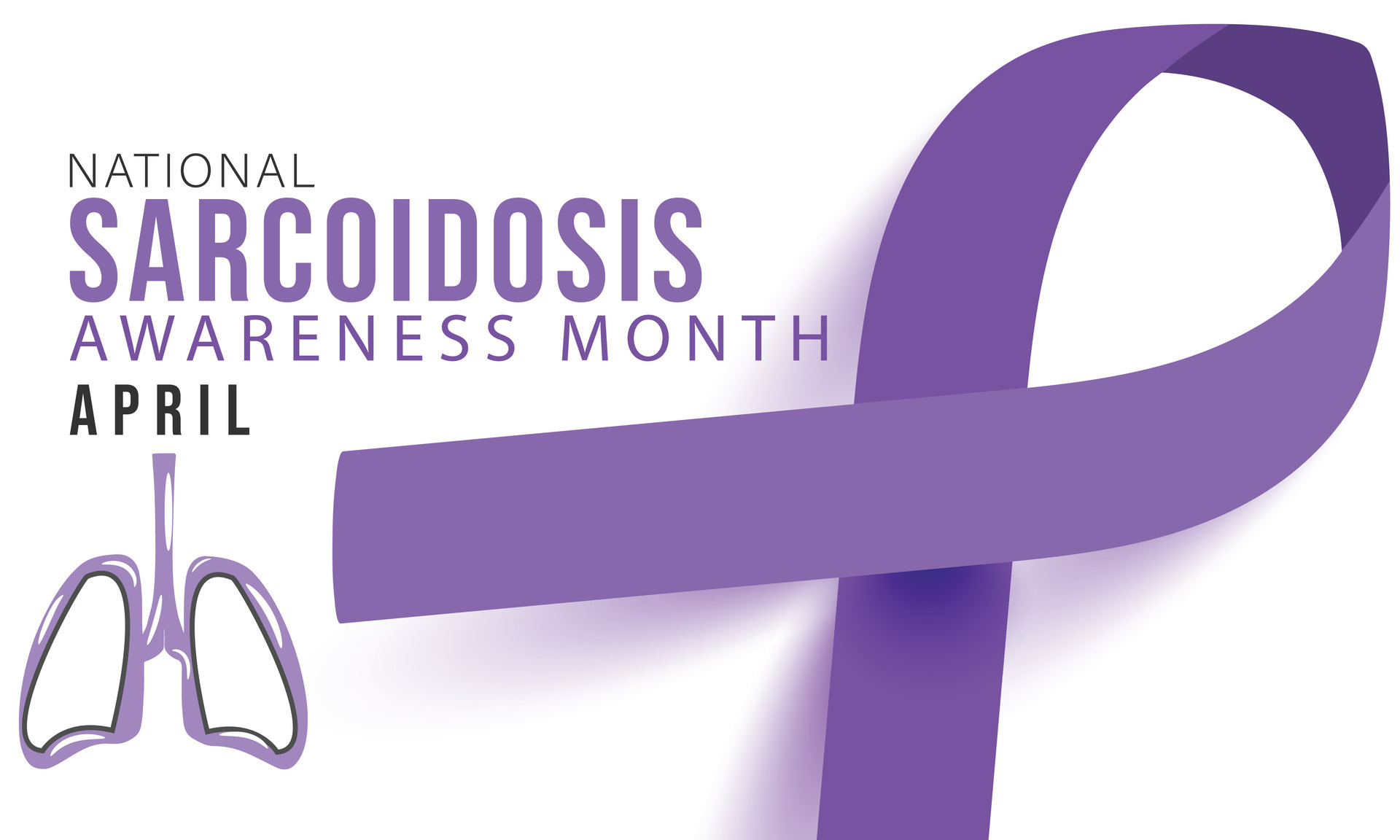 National Sarcoidosis Awareness Month. background, banner, card, poster