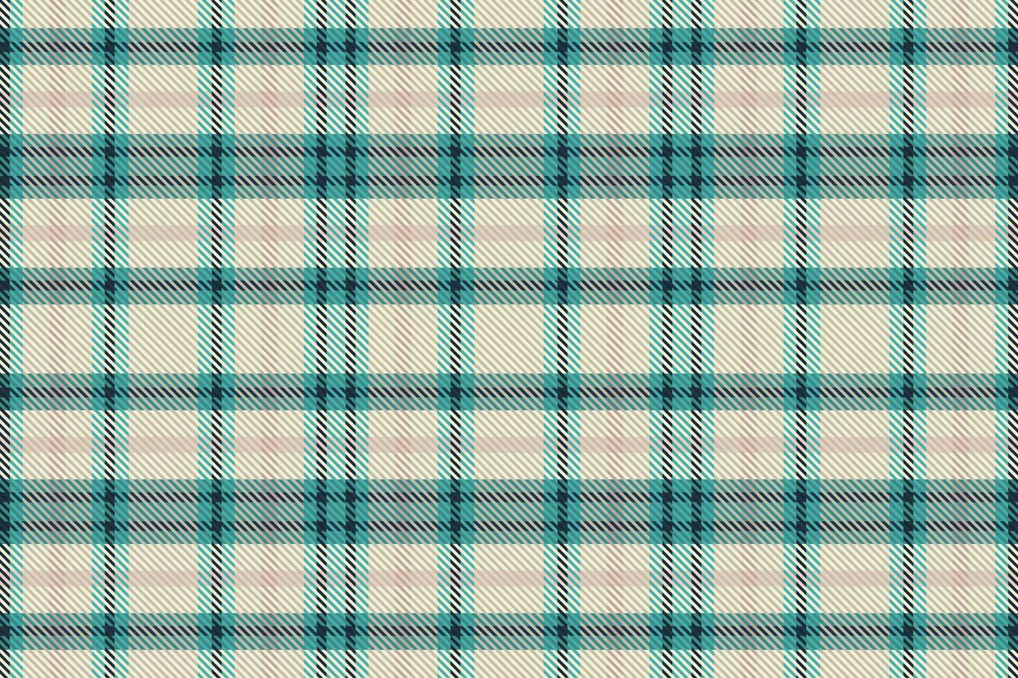Tartan plaid pattern with texture and summer color. vector