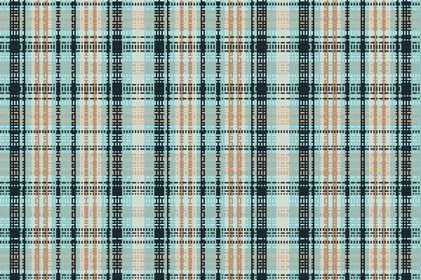 Tartan plaid pattern with texture and summer color. vector