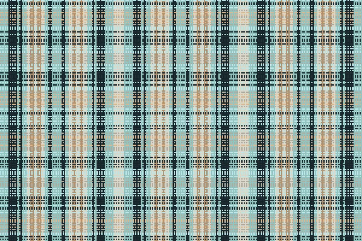 Tartan plaid pattern with texture and summer color. vector