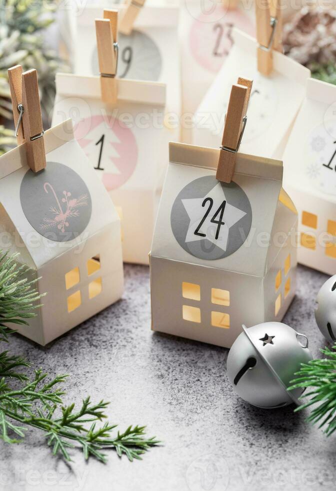 Advent calendar, Christmas gifts photo