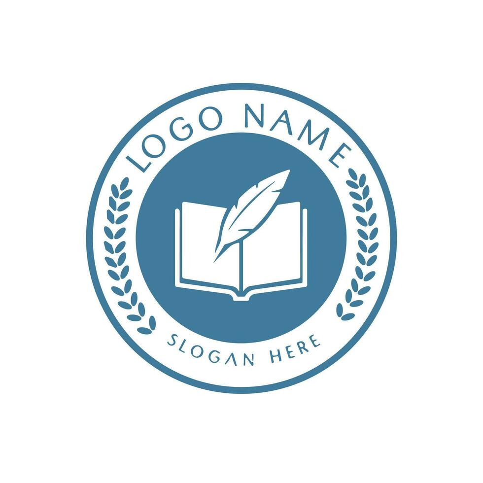 Education Logotype concept. Logo design template. Vector illustration.