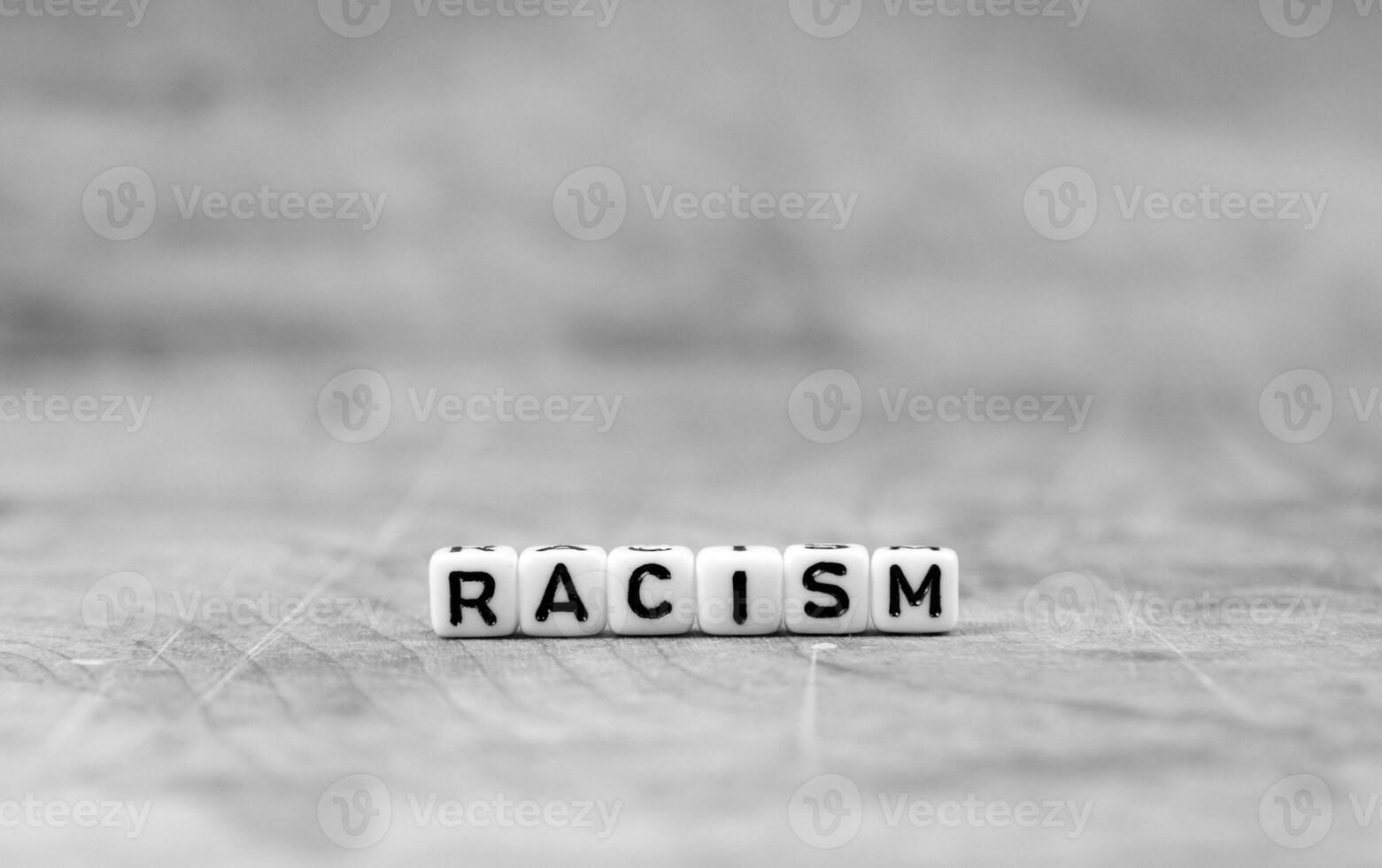 cube words on the wooden table photo