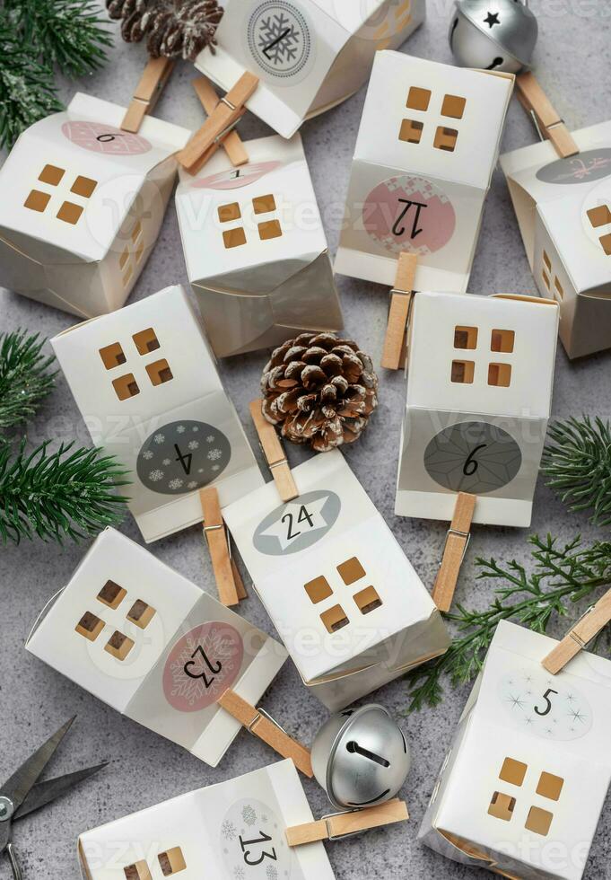 Advent calendar, Christmas gifts photo