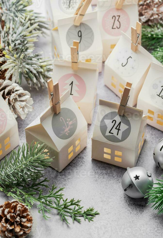 Advent calendar, Christmas gifts photo