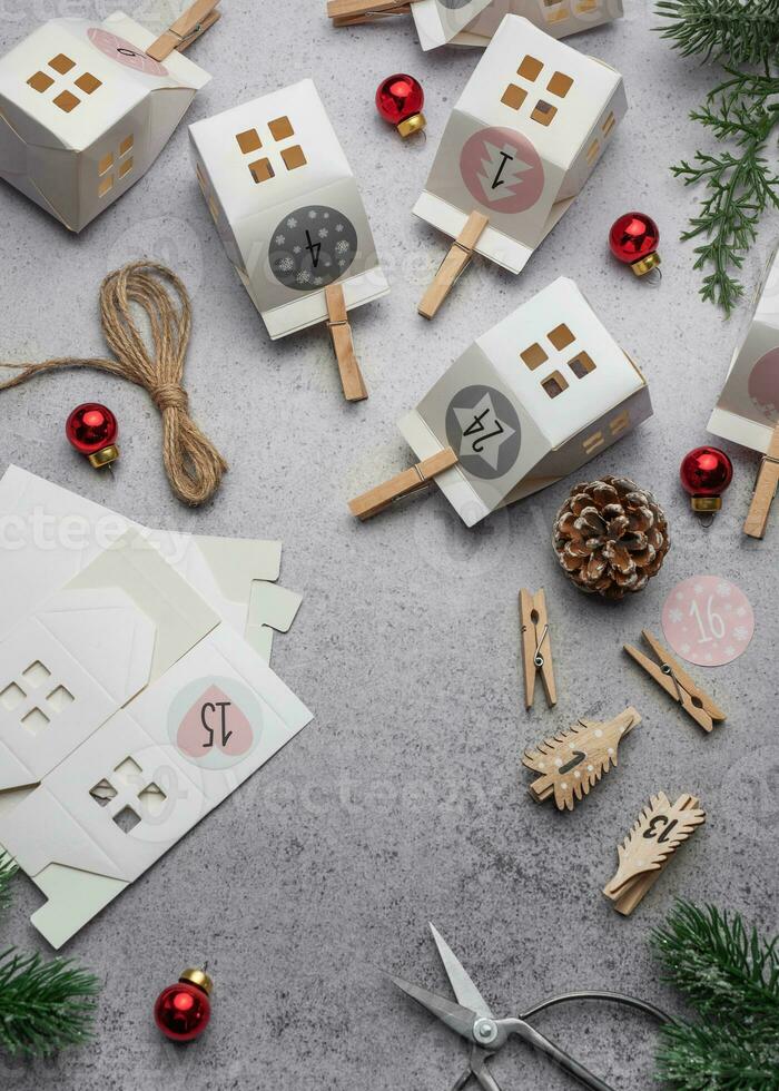 Advent calendar, Christmas gifts photo