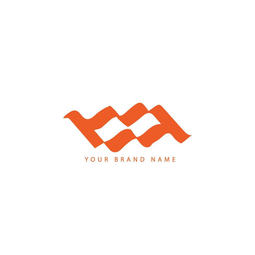 simple minimalist logo design vector