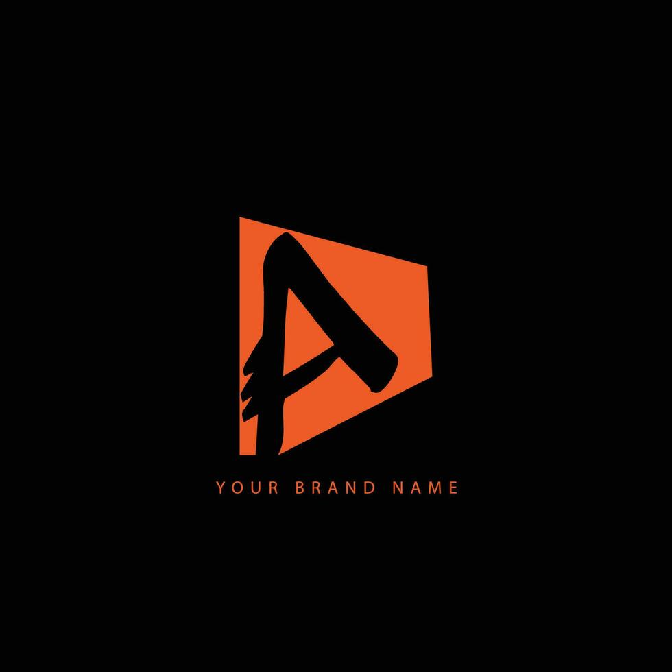 simple minimalist logo design vector