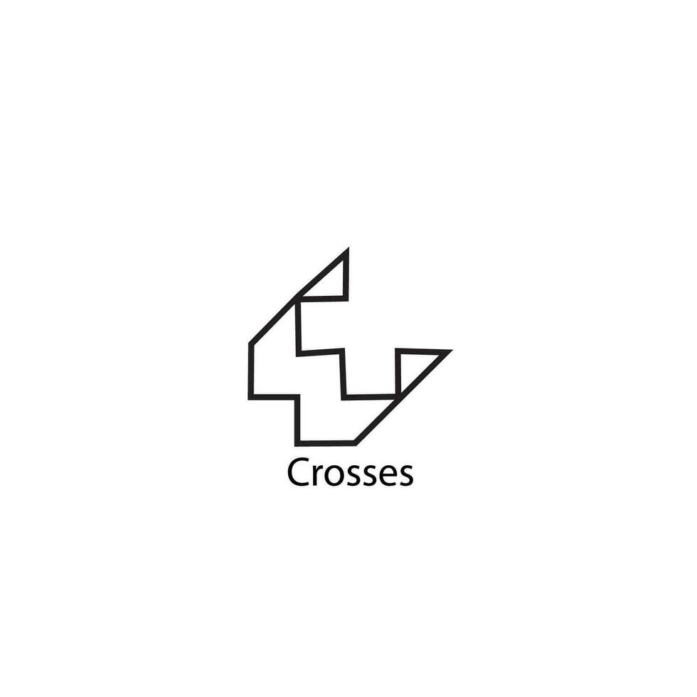 simple minimalist logo design vector