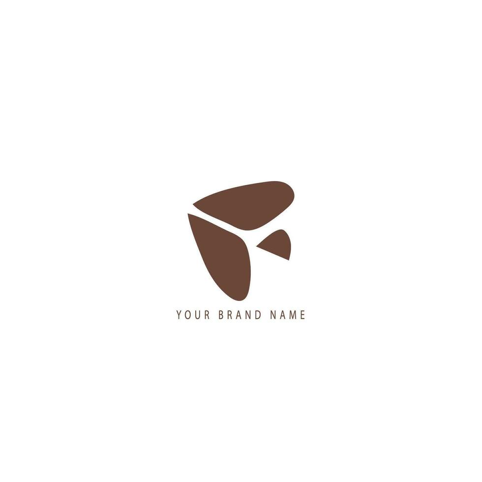 simple minimalist logo design vector