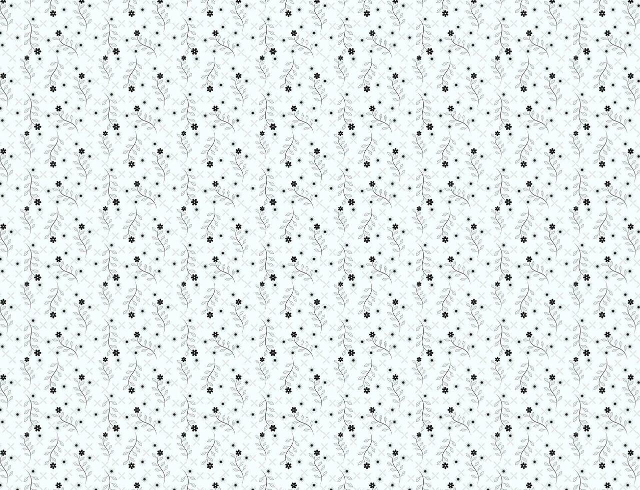 Spring floral pattern and background vector design