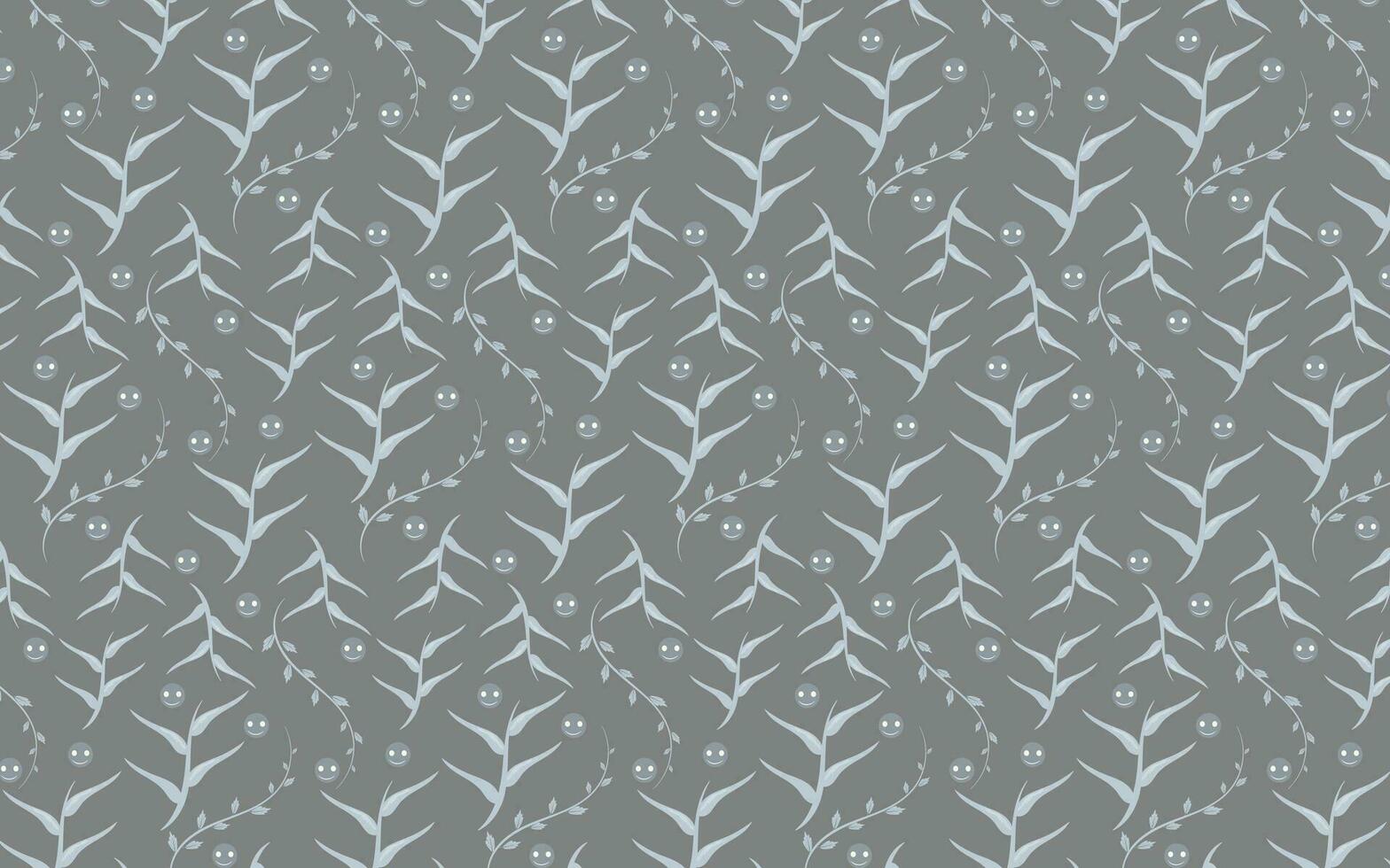 Botanical pattern and background  vector design