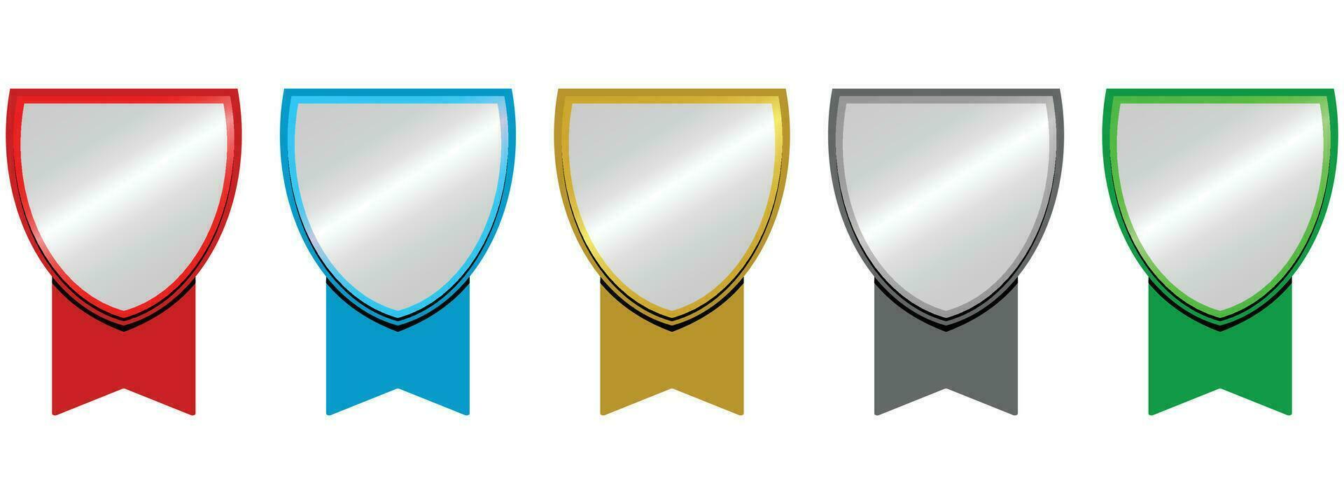 Set of company badge certificates. Certified logo design vector illustration. perfect for earning a title or achievement