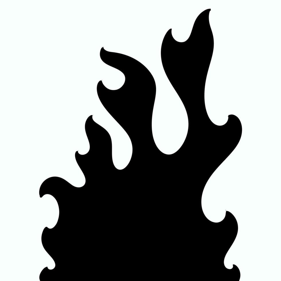Tribal hotrod muscle car flame graphic for hoods, sides and motorcycles. Can be used as decal, sticker or tattoos too vector
