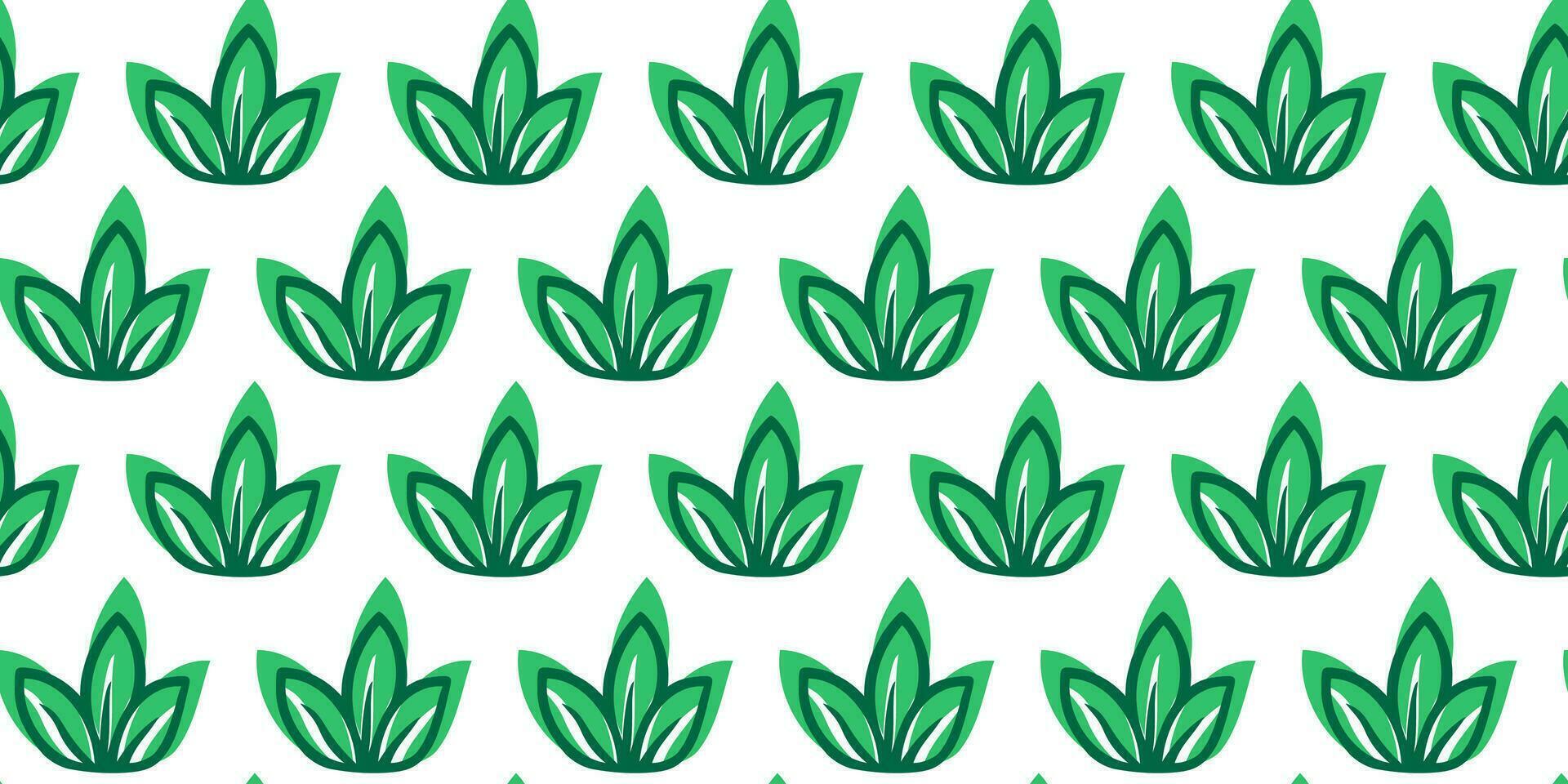 Green Fresh Grass Seamless Pattern. Vector Doodle Plant Background. Spring Microgreens Wallpaper. Microgreen Design for Wrapping Paper or Fabric Swatch