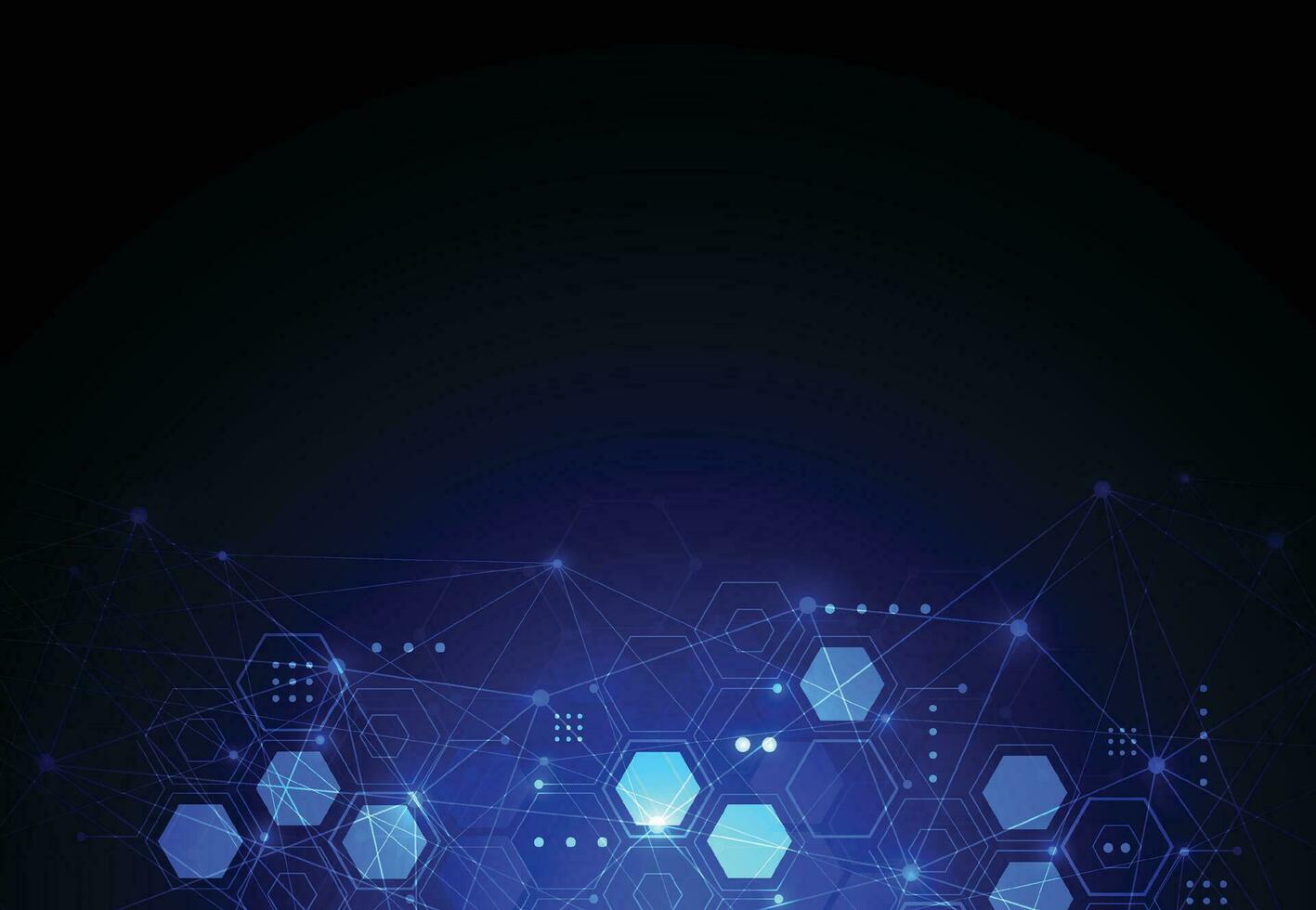 Abstract technology geometric background with circuit board texture. Electronic motherboard illustration. Communication and engineering digital data concept. Vector illustration