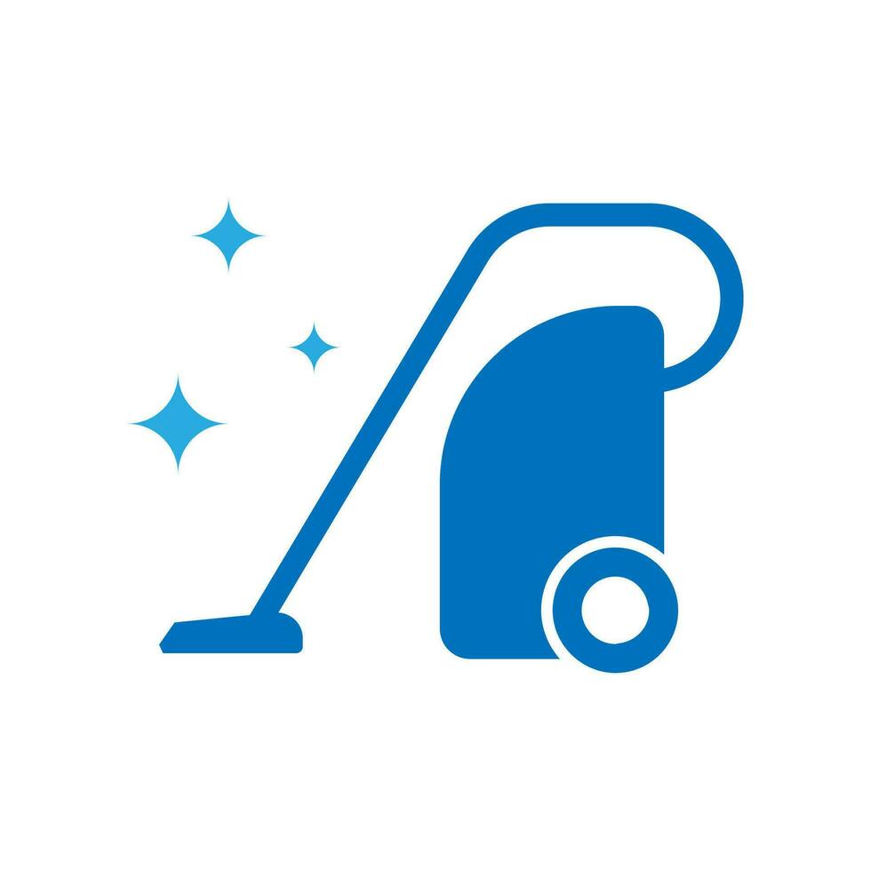 Vacuum cleaner flat vector icon symbol illustration