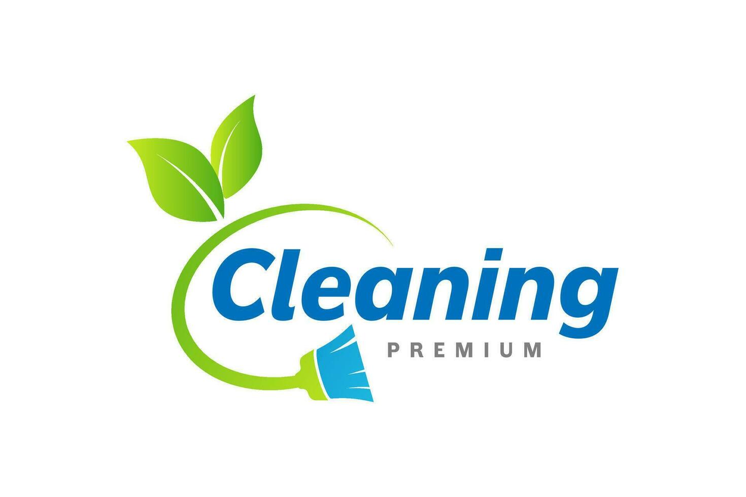 Cleaning service logo design template vector. Suitable logo for cleaning service and window cleaner company vector