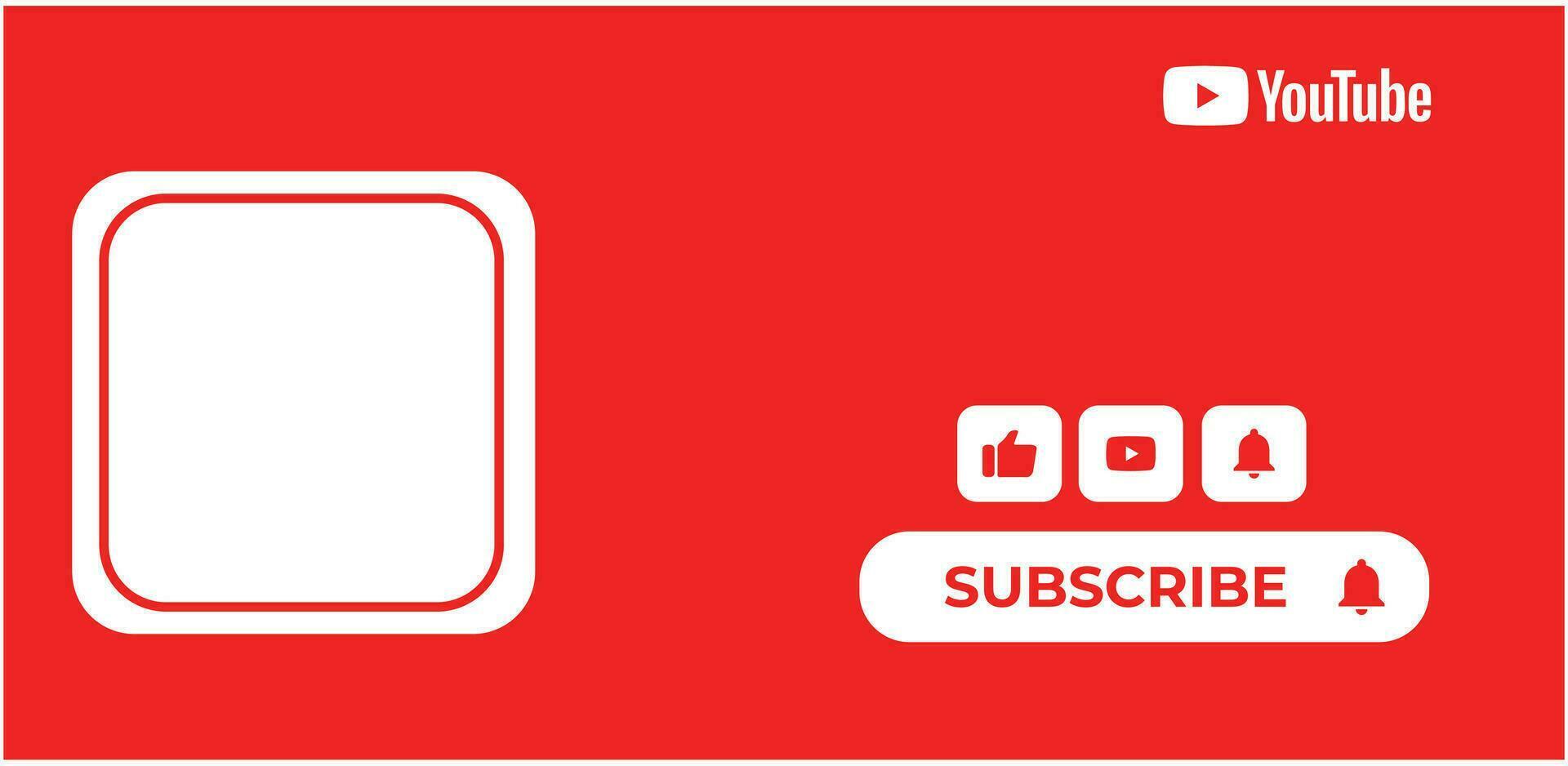 Youtube Geometric Modern Cover. Social Media Profile Header Banner. Banner download, thumbnail, marker, template, kit, branding, thumbnail. vector