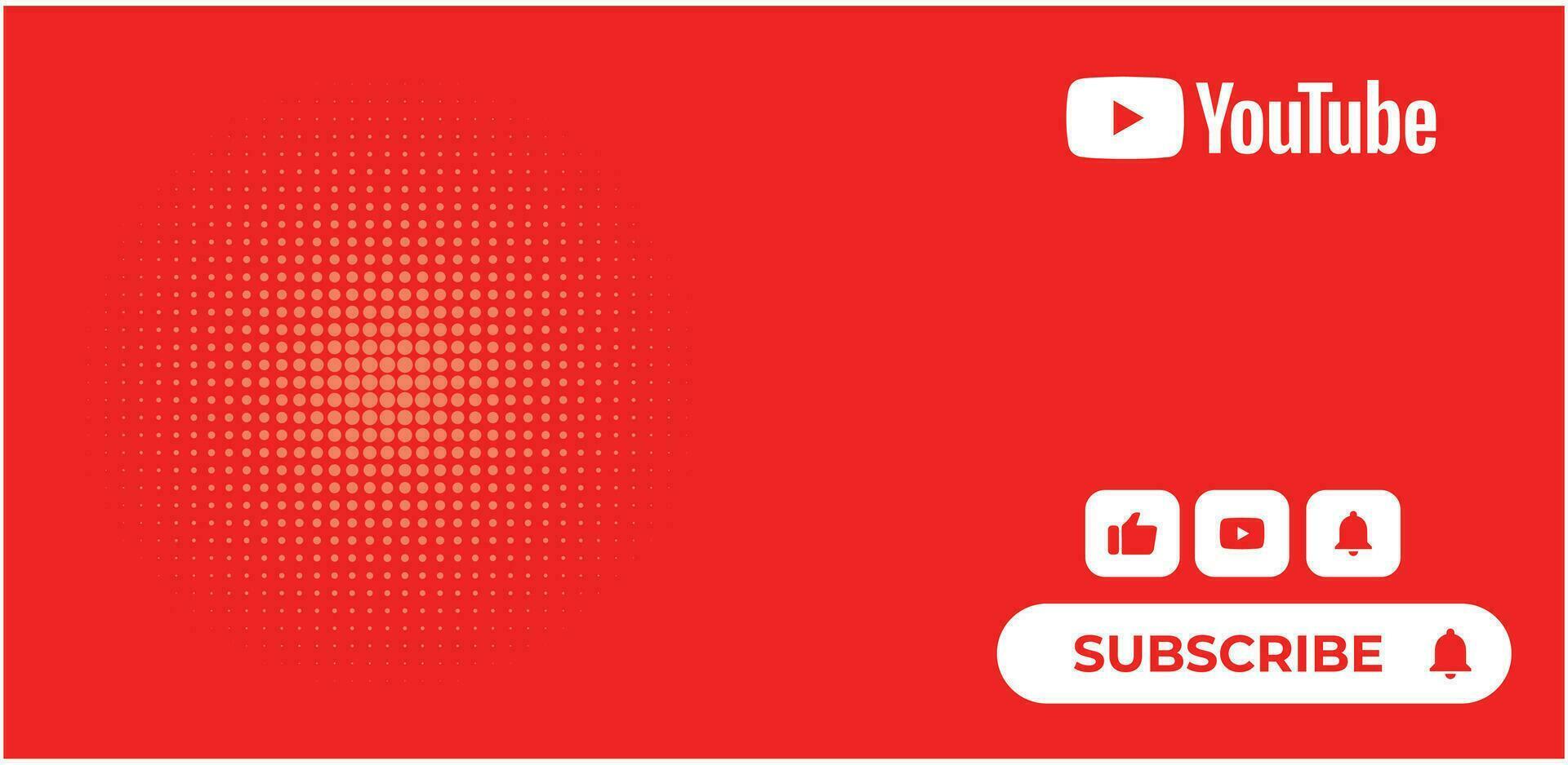 Youtube Geometric Modern Cover. Social Media Profile Header Banner. Banner download, thumbnail, marker, template, kit, branding, thumbnail. vector