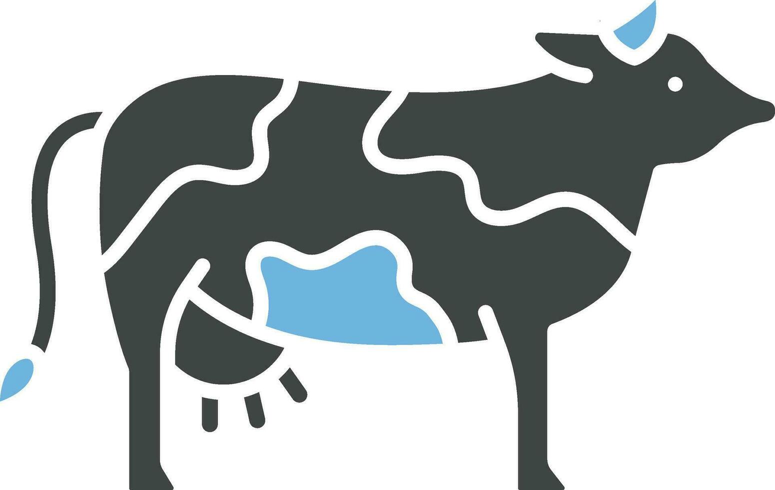 Cow icon vector image.