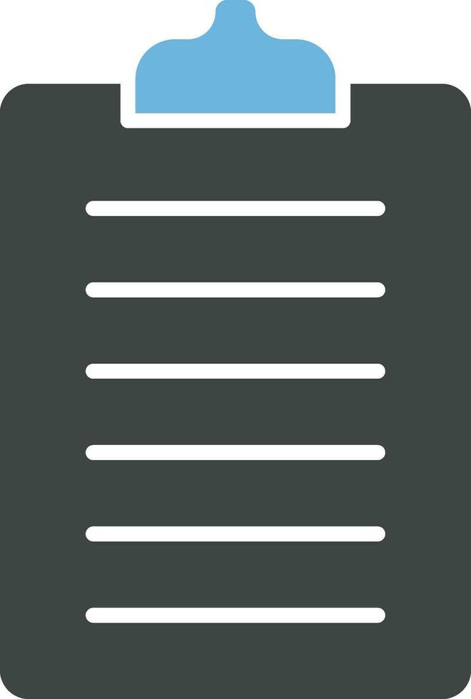 Clipboard icon vector image.