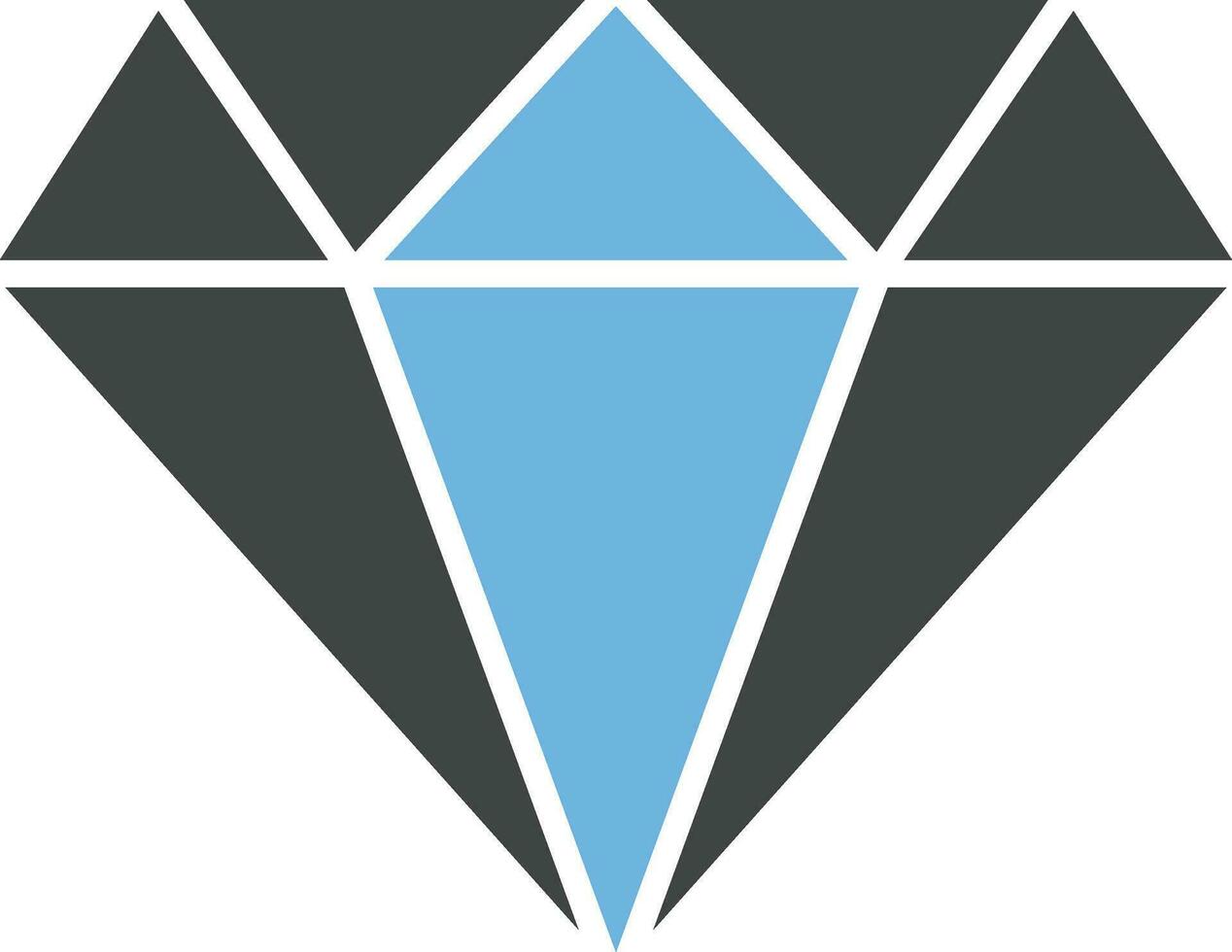 Gem Stone icon vector image.