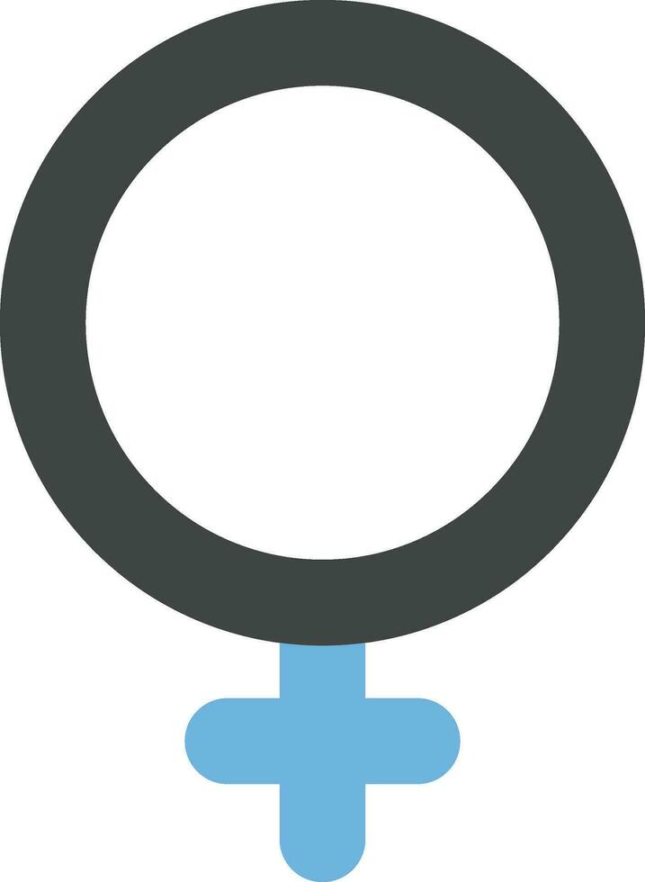 Female Sign icon vector image.