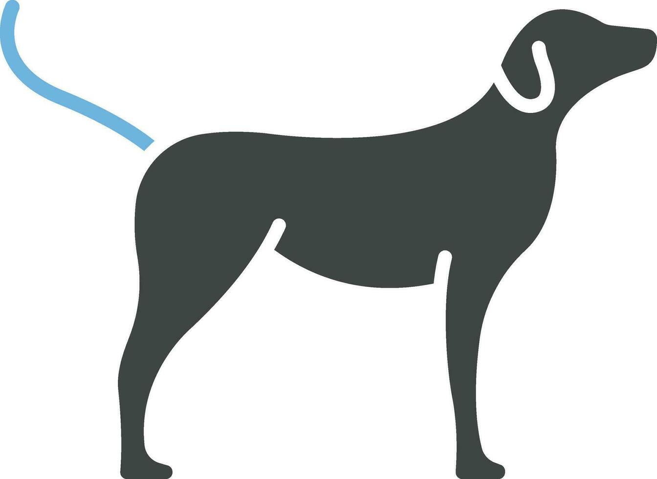 Dog icon vector image.