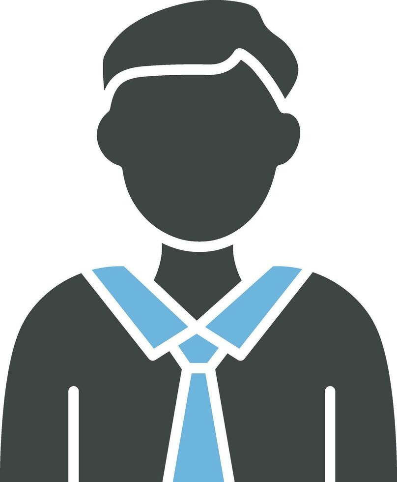 Finance Officer icon vector image.