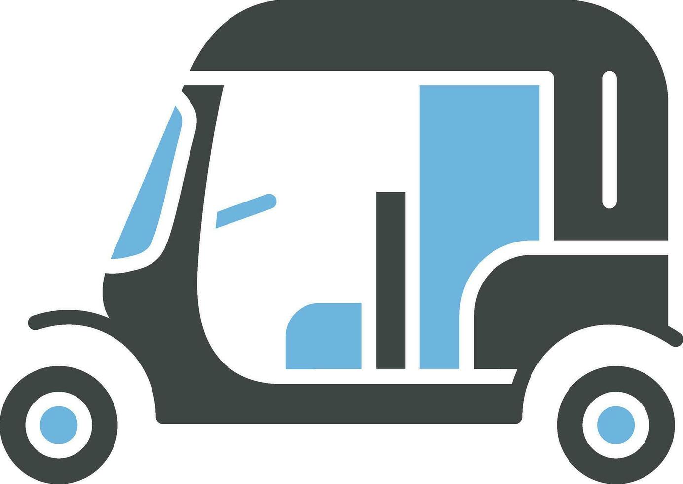 Tuk-Tuk icon vector image.