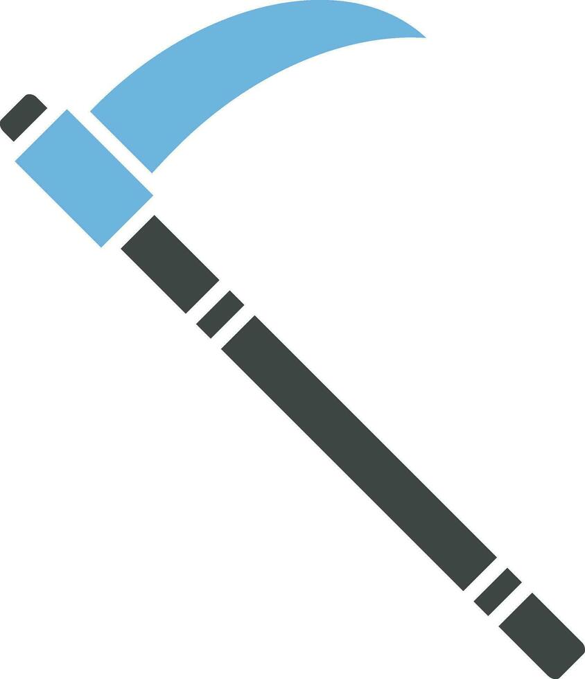 Scythe icon vector image.