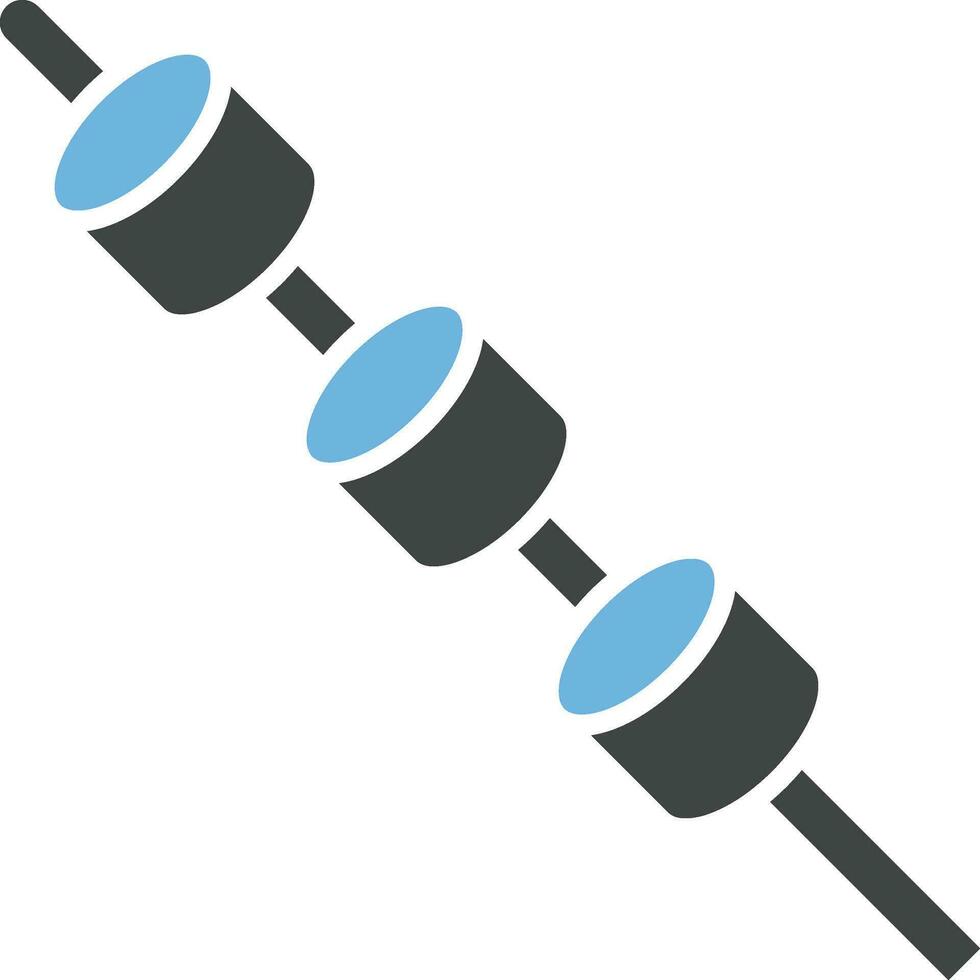 Marshmallow icon vector image.