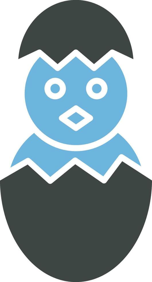 Hatched Egg icon vector image.