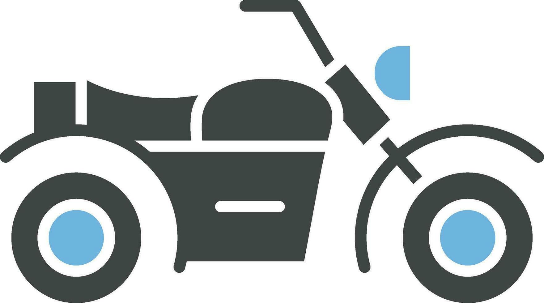 Motorbike icon vector image.